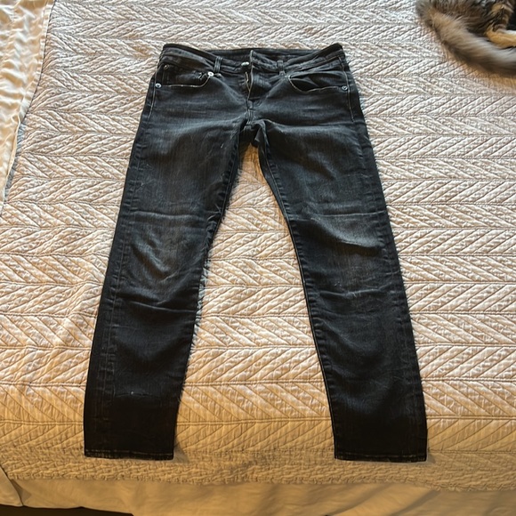 Distressed black R13 jeans - Picture 3 of 5
